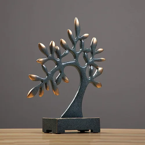 Vista 5 de SHUTING2020 Estatua de Feng Shui china, adorno de árbol de escultura de regalo, árbol natural del amor, decoración del hogar para la riqueza