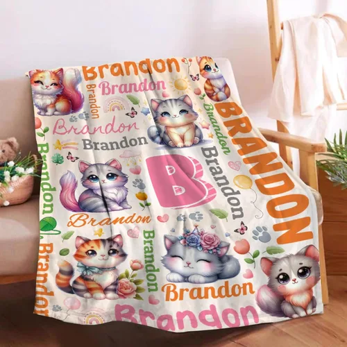 Vista 25 de Manta preescolar personalizada de bulldog para bebés, niños y niñas, sábanas de franela personalizadas súper suaves y ligeras, decoración para cuna