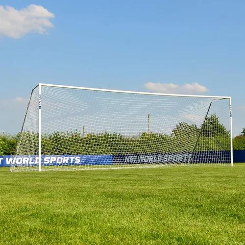 Vista 15 de Porterías de fútbol de aluminio FORZA [11 tamaños] Postes de portería de fútbol profesional *Las redes de portería utilizadas por los clubes