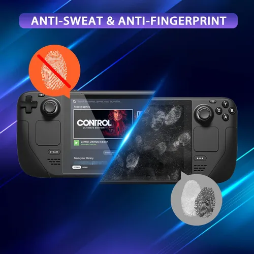 Vista 8 de Volprot 9H - Protector de pantalla de vidrio para cubierta de vapor, película templada transparente HD transparente sin burbujas, antiarañazos
