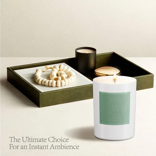 Vista 9 de ESNA HOME Leblanc Zen Garden Velas perfumadas de aromaterapia de alta calidad, velas de soja de aceites esenciales naturales, regalos para mujeres