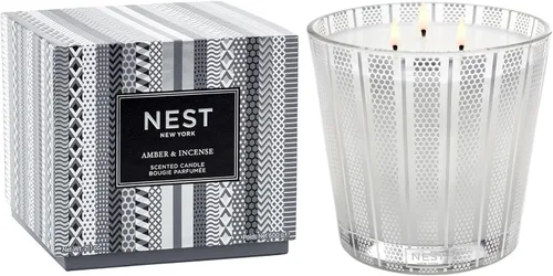 Vista 14 de NEST New York - Vela perfumada con tres mechas, limón y menta de Amalfi - 21.2 oz - Hasta 100 horas de tiempo de combustión - Recipiente de vidrio