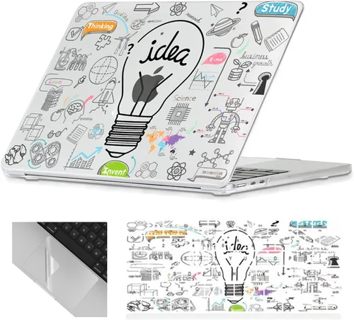 Vista 41 de Se7enline Funda compatible con MacBook Neo de 13 pulgadas 2026 A3404, diseño estético, bonita carcasa rígida femenina, cubierta de teclado