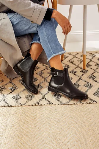 Vista 8 de ECCO Botines clásicos con hebilla Chelsea para mujer