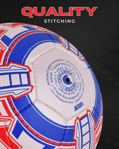 Vista 4 de American Challenge Navio - Balón de fútbol profesional para partidos y entrenamiento, tamaños oficiales 3, 4 y 5 para jóvenes y adultos, alto