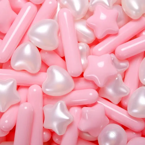 Vista 13 de Bolas para piscina de bolas STARBOLO para niños pequeños - Bolas de piscina de macaron a prueba de aplastamiento de plástico para niños pequeños