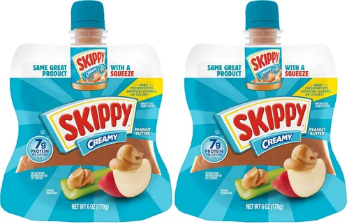 Vista 9 de SKIPPY Squeeze - Mantequilla de maní cremosa, 6 onzas (paquete de 6)