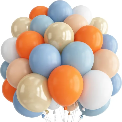 Vista 19 de Globos con estampado de guepardo para decoraciones de cumpleaños, 30 cm, globos de látex con estampado de leopardo en colores negro, marrón