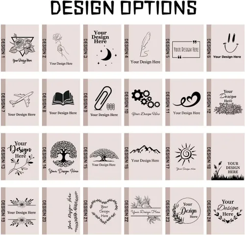 Vista 2 de Cuaderno personalizado de cuero diario con grabado con nombre y texto para mujeres y hombres, 192 páginas, regalo personalizado de cumpleaños