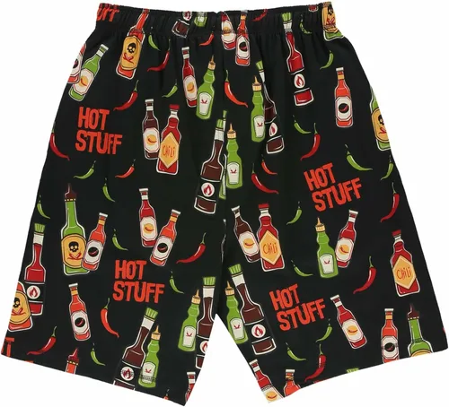 Vista 170 de Lazy One - Pantalones cortos de pijama para hombre, ropa de dormir