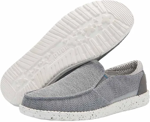 Vista 3 de Hey Dude Thad - Mocasines para hombre en varios colores, cómodos y ligeros