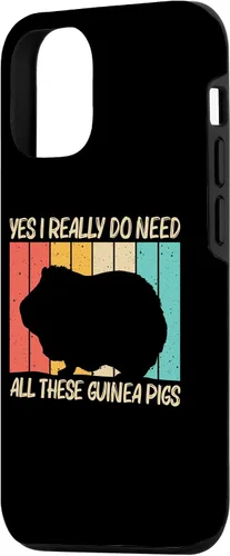 Vista 2 de iPhone 15 Cool Guinea Pig Design For Men Women Cavy Pet Rodent Lovers Case