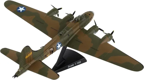 Vista 6 de Daron Postage Stamp B17E Flying Fortress 1/155 My Gal Sal