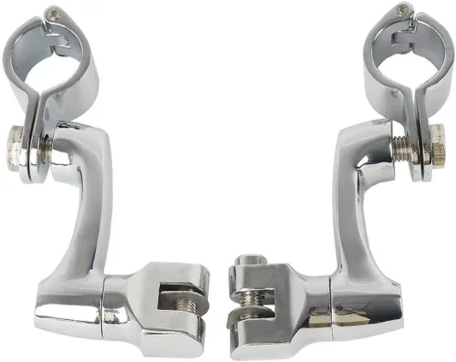 Vista 14 de TCT-MOTORPARTS Soportes de clavijas de pie de barra de carretera negro para Harley Touring 22/25/32/1.378 in