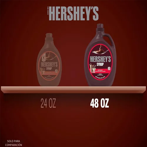 Vista 4 de HERSHEY'S Botella a granel de jarabe de chocolate, 48 oz