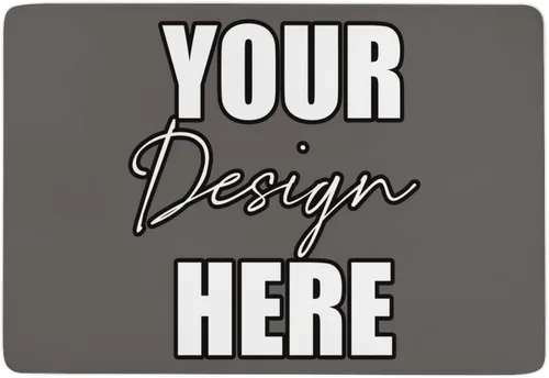 Vista 7 de Alfombra redonda personalizada para añadir tu propio texto/imagen/logotipo/foto, tapete antideslizante personalizado para puerta, alfombra de área