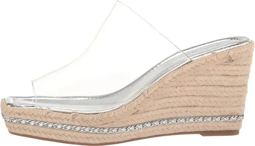 Vista 8 de Karl Lagerfeld Paris Sandalias de cuña Corissa sin cordones para mujer