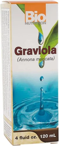 Vista 5 de Bio Nutrition Graviola Extracto Líquido de 4 onzas líquidas Suplemento herbal de guanábana Fórmula vegetariana