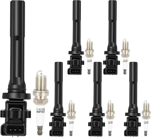 Vista 4 de Bobinas de la bobina de encendido y bujías UF237 Tracker/XL-7 Grand Vitara V6 2004-2007 2.5L