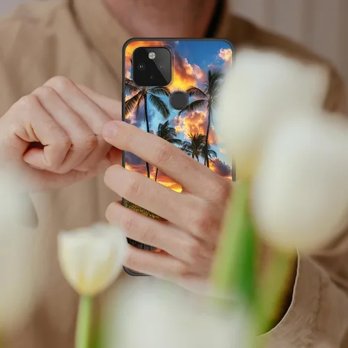 Vista 512 de Funda delgada para Google Pixel 4 XL, funda delgada de silicona de TPU suave a prueba de golpes para Google Pixel 4 XL, astronauta Galaxy