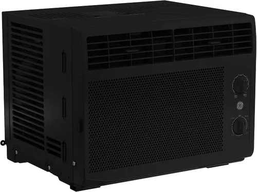 Vista 7 de GE - Unidad de aire acondicionado para ventana, 5,000 BTU para habitaciones pequeñas de hasta 150 pies cuadrados. Con ventilador ajustable manual