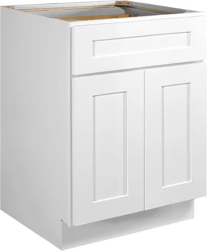 Vista 38 de Design House Brookings - Armario de cocina con base sin ensamblar, 9 pulgadas de ancho x 24 pulgadas de profundidad x 34.5 pulgadas de alto, marrón