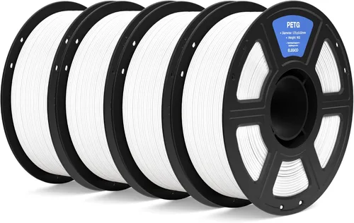 Vista 42 de ELEGOO Filamento PETG para impresora 3D de 0.07 in, color negro, 8.8 lbs