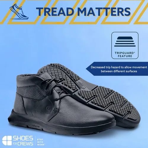 Vista 2 de Shoes for Crews Holden, Tenis de trabajo antideslizantes para hombre