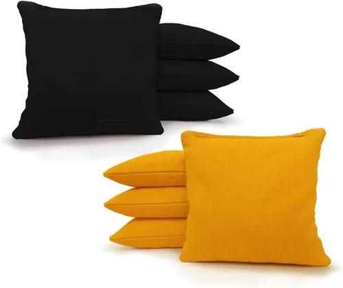 Vista 194 de Tailgating Pros Bolsas de cornhole reglamentarias – Juego de 8 – Relleno de maíz y hecho a mano, más de 25 opciones