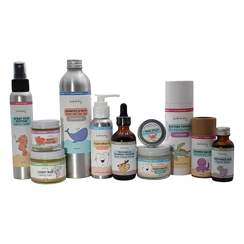 Vista 6 de Tintura natural para dentición Bye Bye Teething Hello SLEEP! de BALM! Baby 2 oz, individual