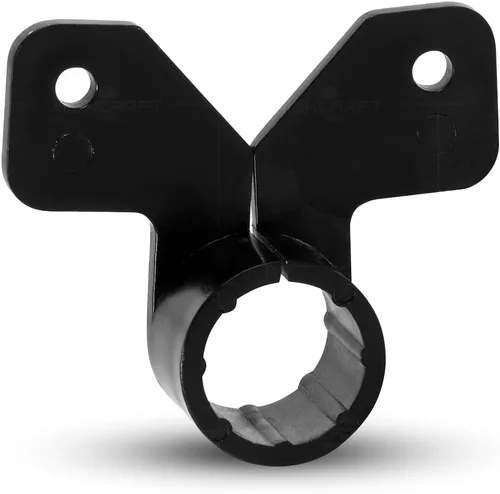 Vista 6 de Highcraft PXBUTT001-10 PEX Abrazadera de suspensión de 1 pulgada, estilo mariposa, plástico duro (paquete de 10), 1 pulgada, gris