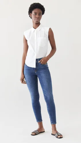 Vista 5 de Good American Crop Good Legs Extreme V para mujer