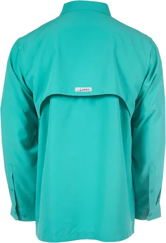 Vista 2 de HABIT Fourche Mountain - Camisa de pesca de manga larga para hombre, con protección UV UPF 40+