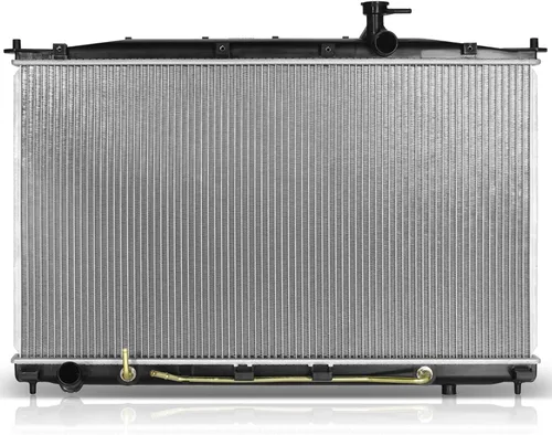 Vista 108 de SCITOO Conjunto de radiador de aluminio refrigerante del motor para 1986-1994 para Nissan D21 2.4L 3.0L 1987 para Nissan para Pathfinder 2.4L