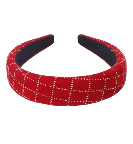 Vista 9 de YARN & INK Cintas para el cabello de mujer con perlas barrocas de terciopelo y lazo de strass, estilo retro vintage hecho a mano, elegante accesorio