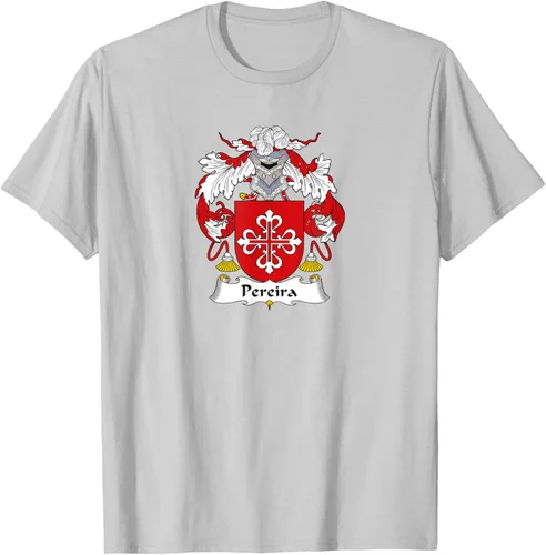 Vista 17 de Escudo de armas Pereira - Camiseta con escudo familiar, Negro