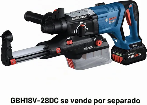 Vista 10 de BOSCH Accesorio para recolección de polvo GDE28D SDS-plus®