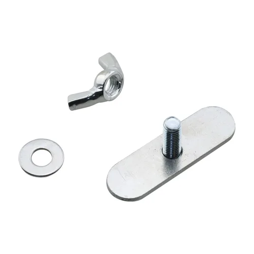 Vista 4 de Kit de ventilación de CA deslizante ajustable, tornillos en forma de mariposa, kit de ventana de aire acondicionado portátil, piezas de accesorios