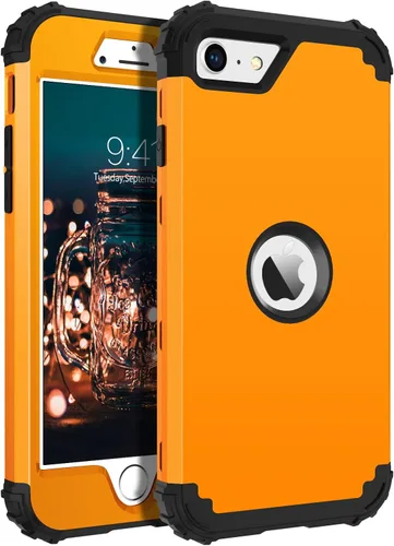 Vista 13 de BENTOBEN Funda para iPhone SE 2022 y iPhone SE 2020, resistente 3 en 1, cuerpo completo, resistente, a prueba de golpes, híbrida de policarbonato