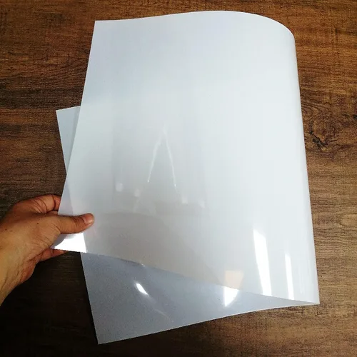 Vista 2 de BANLTRE Mylar Craft - Hoja de plantilla para manualidades, 12 x 24 pulgadas, acetato de plantilla en blanco para diseños de corte, embalaje de tubos