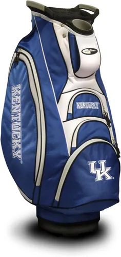 Vista 6 de Team Golf NCAA 10-Way Top with Integrated Dual Handle & External Putter Well, Cooler Pocket, Padded Strap, Umbrella Holder & Removable Rain Hood