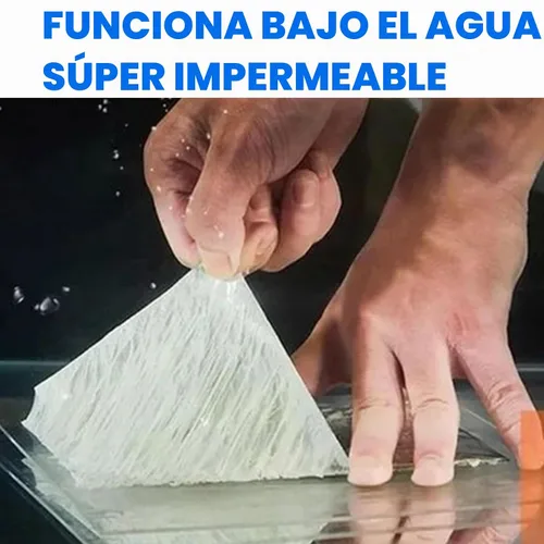 Vista 6 de ADHES - Cinta de butilo impermeable, cinta de papel de aluminio de 2 pulgadas x 16 pies, cinta selladora de butilo para reparación de caravanas Gris