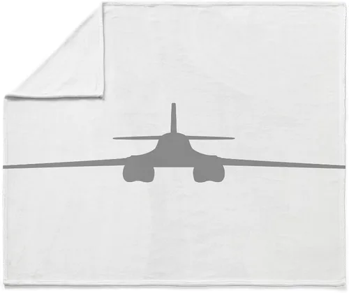 Vista 4 de CafePress B 1 Manta de forro polar súper suave, 60 x 50 pulgadas
