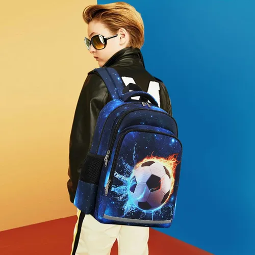 Vista 3 de CAMTOP Mochila escolar para niños, niñas y niños con lonchera para jardín de infantes y primaria, juego de bolsa de libros para edades de 4 a 10 años