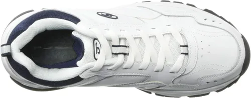 Vista 5 de Dr. Scholl's Shoes Zapatos deportivos y de entrenamiento con cordones de cuero Sebastian para hombre