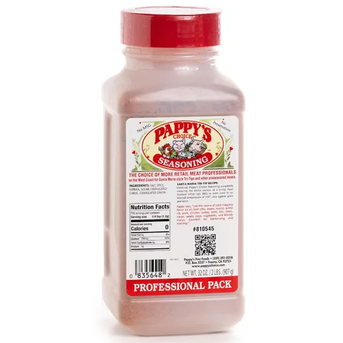 Vista 16 de Pappy's Seasonings - Condimento California's Legendary Seasoning Blend, Santa Maria Style, Perfect for BBQ, Brisket, Tri-tip, Chicken, Seafood and