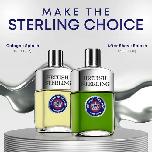 Vista 6 de British Sterling Aftershave para hombre de DANA 3.8 onzas