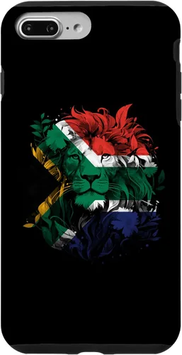 Vista 12 de South African Flag Vintage Lion South Africa Pride Leeu Case for iPhone 17