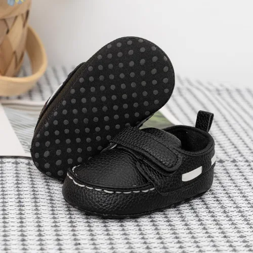 Vista 4 de Aploxphy Mocasines clásicos para bebés, niñas y niños, zapatos de vestir Oxford para bebés y niñas, zapatos de vestir para precaminantes, mocasines