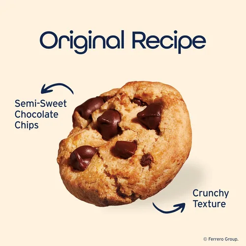 Vista 3 de Famous Amos Receta Original Galletas de Chispas de Chocolate Tamaño Bocado, Caja de 30 Paquetes, 30 oz
